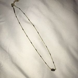 Gold Kendra Scott Fern Necklace